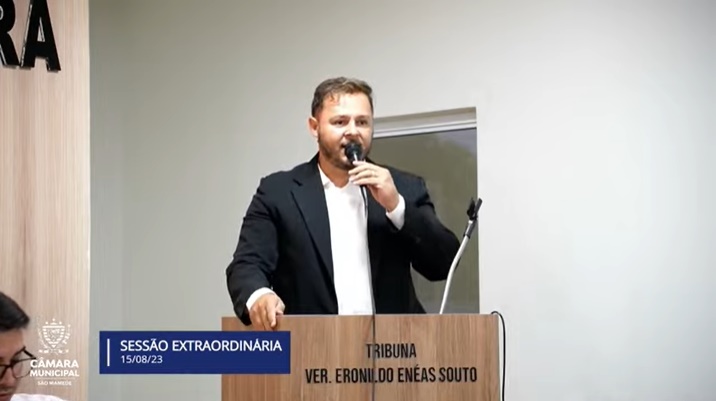 Vice assume interinamente a prefeitura após prisão do prefeito de São Mamede