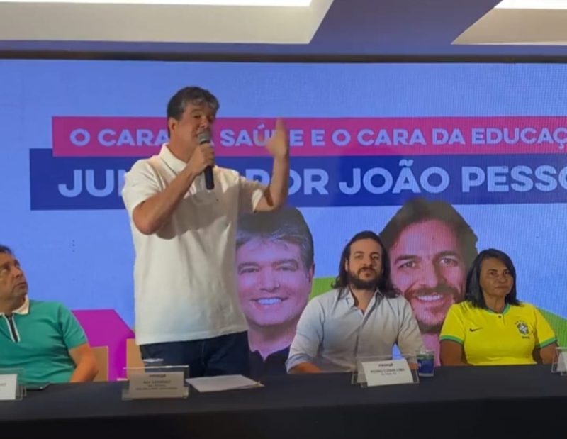 Ruy recebe apoio formal do PSDB para disputa em João Pessoa e dispara críticas a Cícero