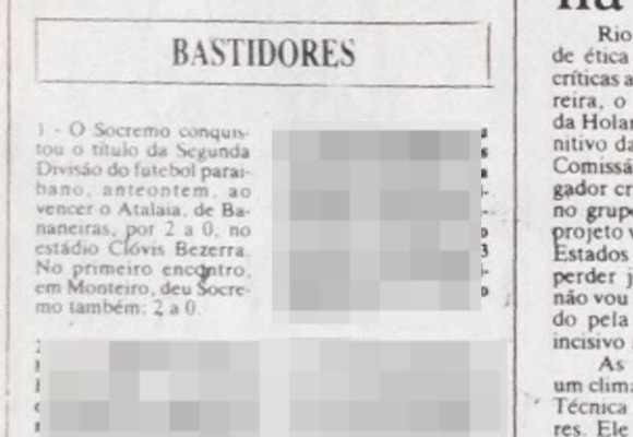 Jornal "A União" destaca título conquistado pela Socremo