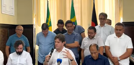 Em coletiva, Bruno defende necessidade de exonerações em Campina Grande; confira pontos