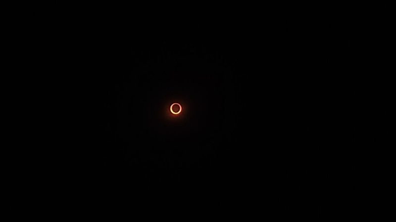 Eclipse solar anular na Paraíba: veja imagens