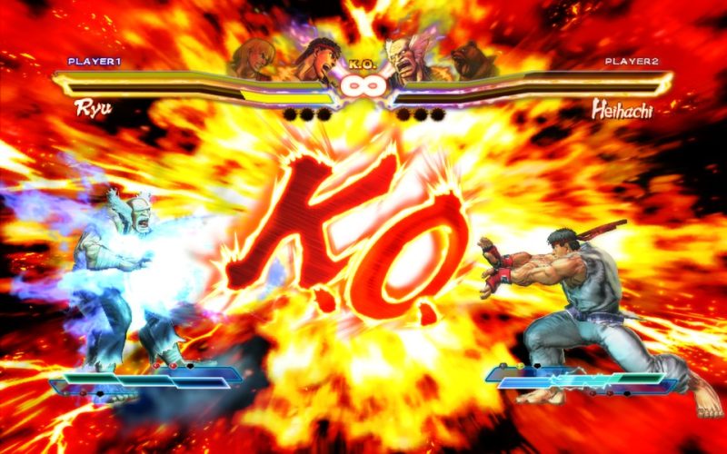 Os personagens de Street Fighter e Tekken se enfrentam em crossover.