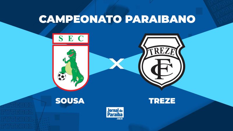 Sousa x Treze pelo Campeonato Paraibano 2024: onde assistir ao vivo, escalações e estatísticas