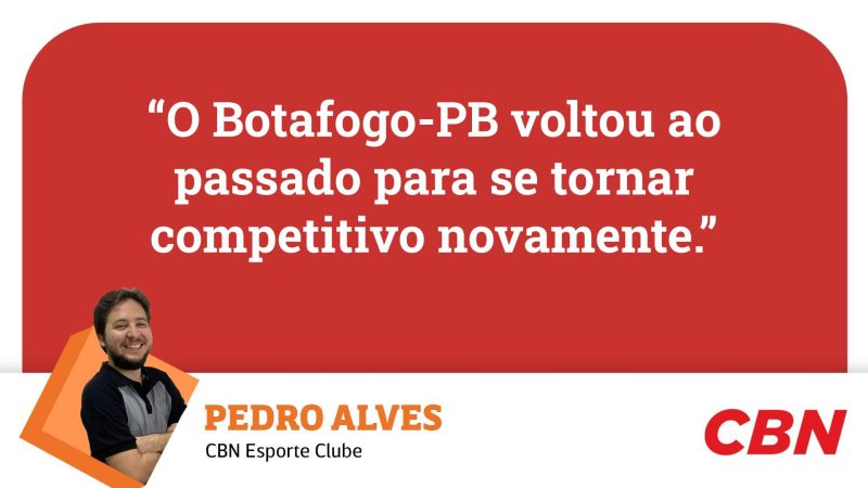 Botafogo-PB: Pedro Alves avalia que a equipe voltou a jogar como atuava com Cristian de Souza