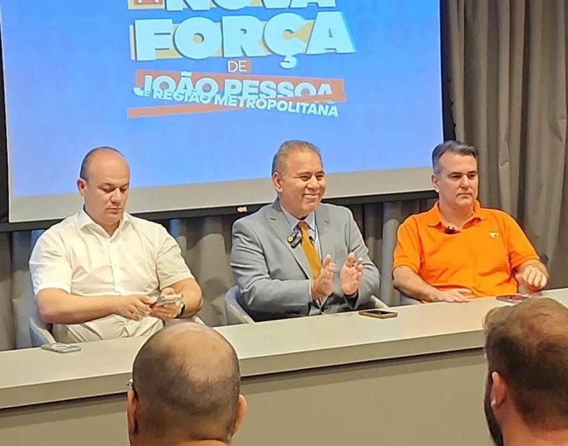 PL e Novo oficializam aliança na Grande João Pessoa; definição na capital fica com Bolsonaro